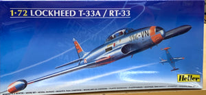 Lockheed T-33A/RT-33 Shooting Star 1/72 1991 ISSUE