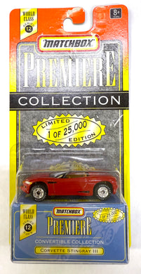 Corvette Stingray III 1/55 Matchbox Premiere Collection World Class Series 12