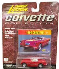 Load image into Gallery viewer, 1954 Corvette Convertible (Red) - Johnny Lightning - Corvette Collection