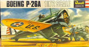 Boeing P-26A, 1/72 1966 ISSUE