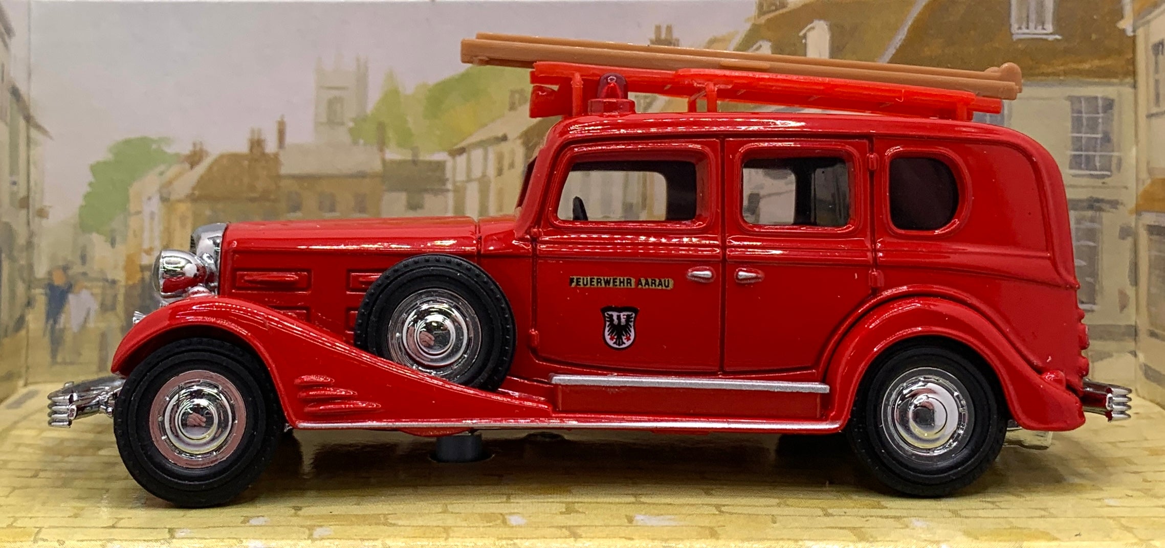 1933 Cadillac Fire Engine 1/43 FEUERWEHR AARAU – J-BarHobbies
