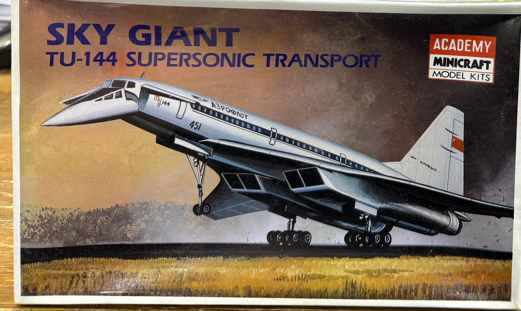 TU144 Supersonic Transport, 1/360 1990 ISSUE