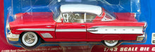 Load image into Gallery viewer, 1958 Pontiac Bonneville, 1/43 Opening Doors &amp; Trunk