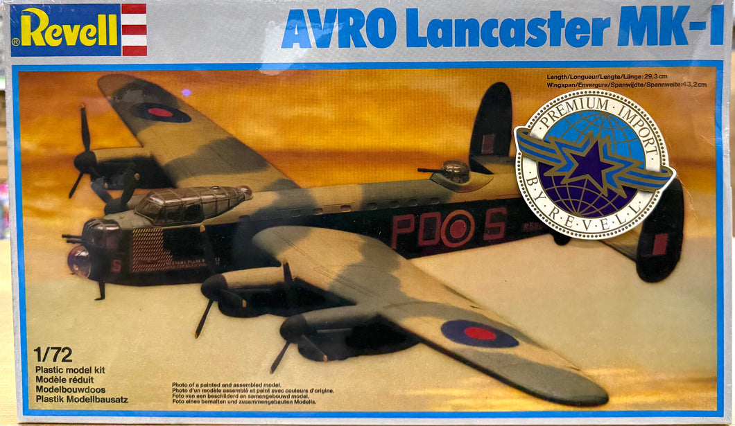 Avro 'Dam Buster' Lancaster, 1/72 1982 ISSUE