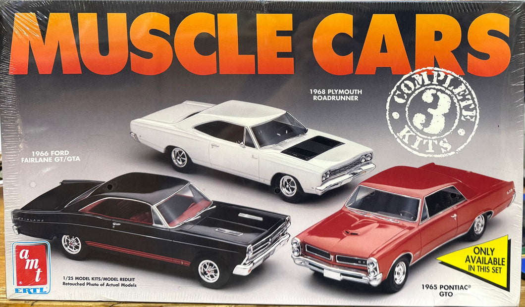 Muscle Car 3 Pc. Gift Set 1/25