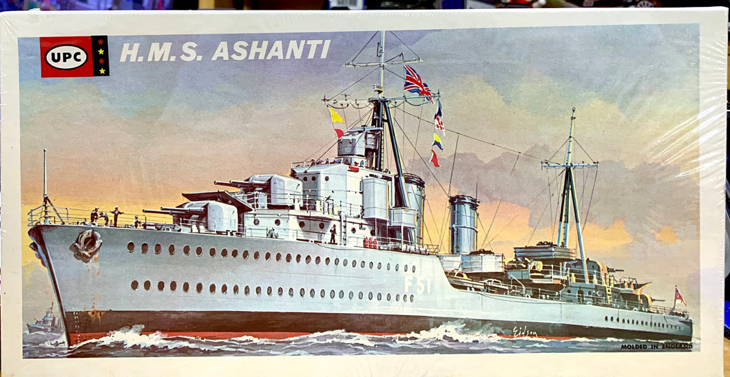 H.M.S. Ashanti, 1/500 1963 ISSUE Destroyer Tribal Class