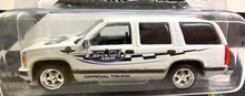 Load image into Gallery viewer, 1997 Chevy Tahoe JOHNNY LIGHTNING Brickyard 400 Race Emergency Vehicles