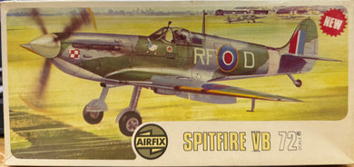 Spitfire VB, 1/72 1975 ISSUE