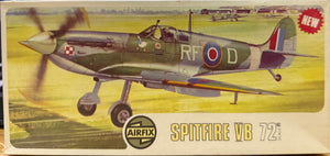 Spitfire VB, 1/72 1975 ISSUE