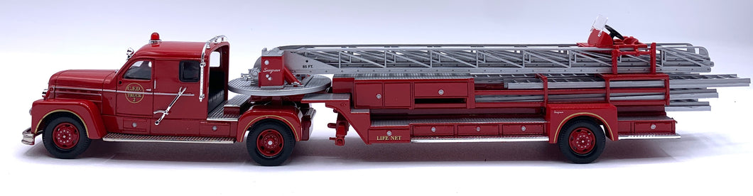 Seagrave 70th Anniversary 7-Man Enclosed Tractor-Drawn Aerial Ladder Columbus OH 1/50