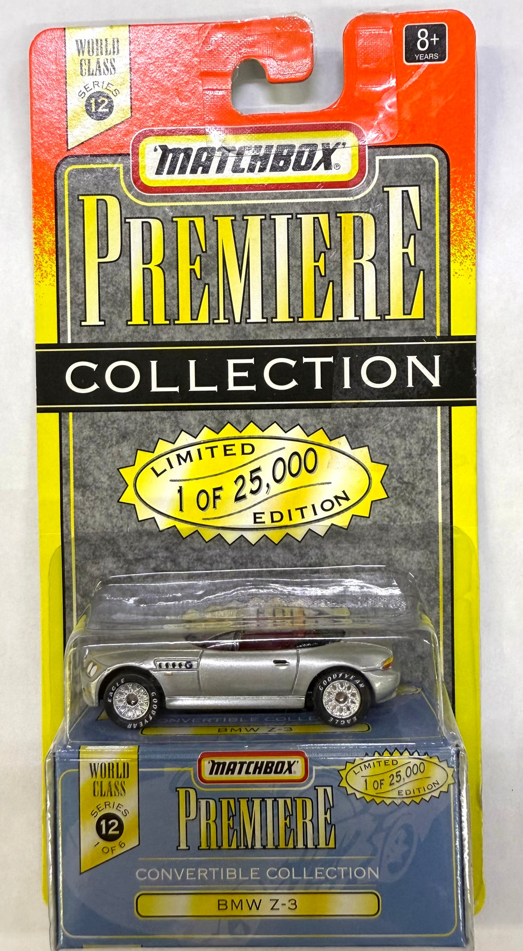 BMW Z-3 1/58 Matchbox Premiere Collection World Class Series 12