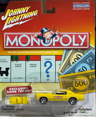 Monopoly - 1971 Pontiac Grand Prix - Includes Game Token