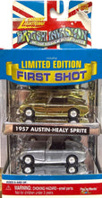 Load image into Gallery viewer, 1957 Austin-Healy Sprite 1/64 Johnny Lightning British Invasion First Shot