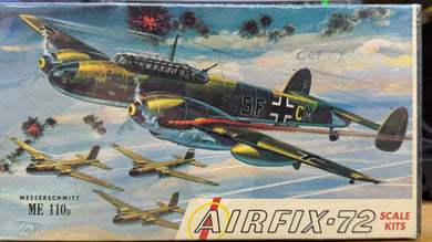 Messerschmitt Me 110D, 1/72 1964 ISSUE US issue