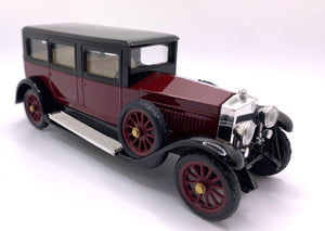 FIAT TIPO 519 S LIMOUSINE MAROON/BLACK 1926-29 1/43