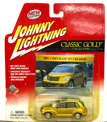 2001 Chrysler PT Cruiser Johnny Lightning Classic Gold 404-16