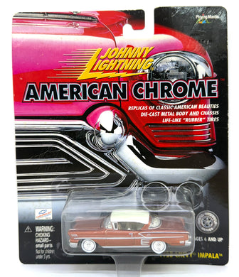 1958 Chevy Impala, 1/64 (Copper) Johnny Lightning 