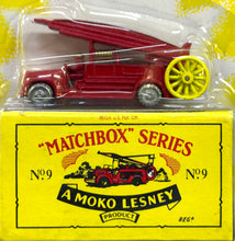 Load image into Gallery viewer, Matchbox Originals Authentic Recreations "No.9 The Fire Engine