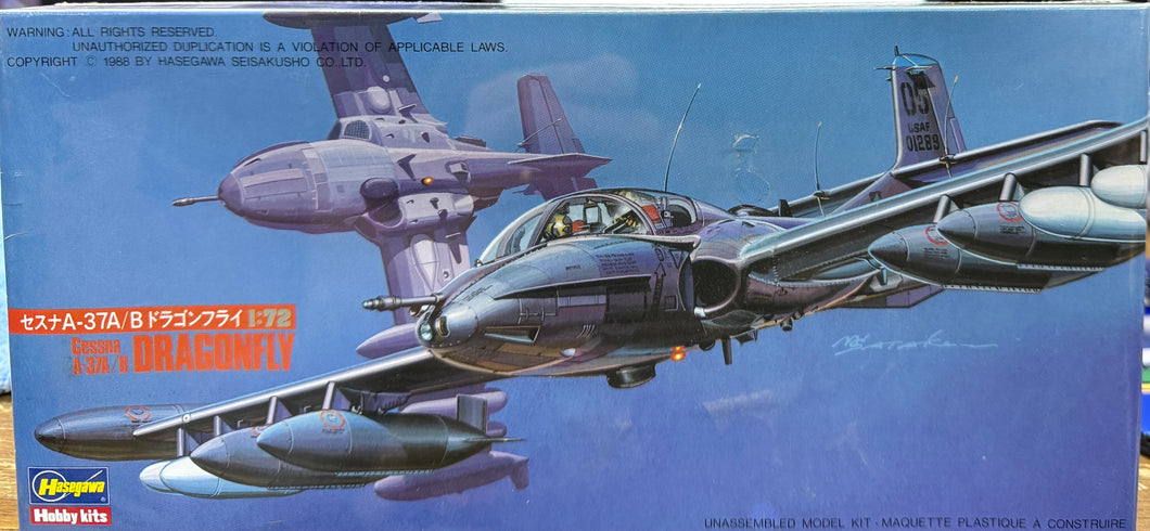 Cessna A-37A/B Dragonfly, 1/72 1988 ISSUE