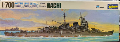 Nachi Japanese Heavy Cruiser 1/700 1972 ISSUE