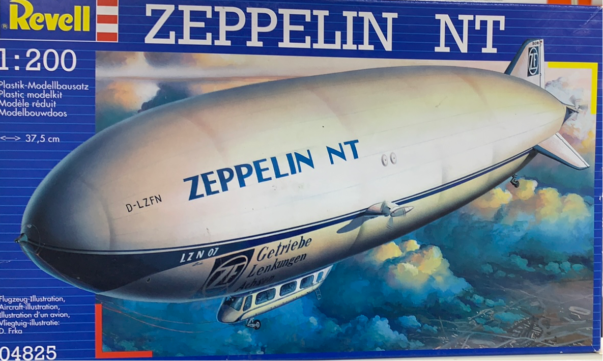 Zeppelin NT 07 飛行船 模型 86585981-1DA2-4CF2-9FE1-