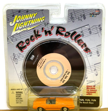 Ford Thunderbird - Johnny Lightning Rock N Rollers includes single CD of Fun, Fun, Fun by the Beach Boys