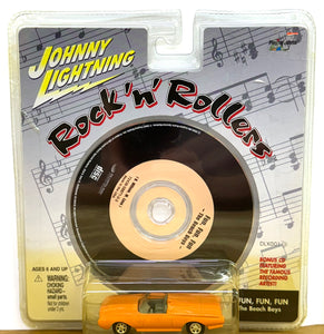 Ford Thunderbird - Johnny Lightning Rock N Rollers includes single CD of Fun, Fun, Fun by the Beach Boys