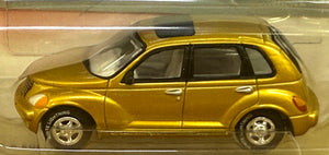 2001 Chrysler PT Cruiser Johnny Lightning Classic Gold 404-16
