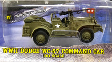 Load image into Gallery viewer, WWII DODGE WC-57 COMMAND CAR 1/64 Johnny Lightning "Military Muscle"