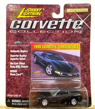 Load image into Gallery viewer, 1998 Corvette Convertible (Black) - Johnny Lightning - Corvette Collection