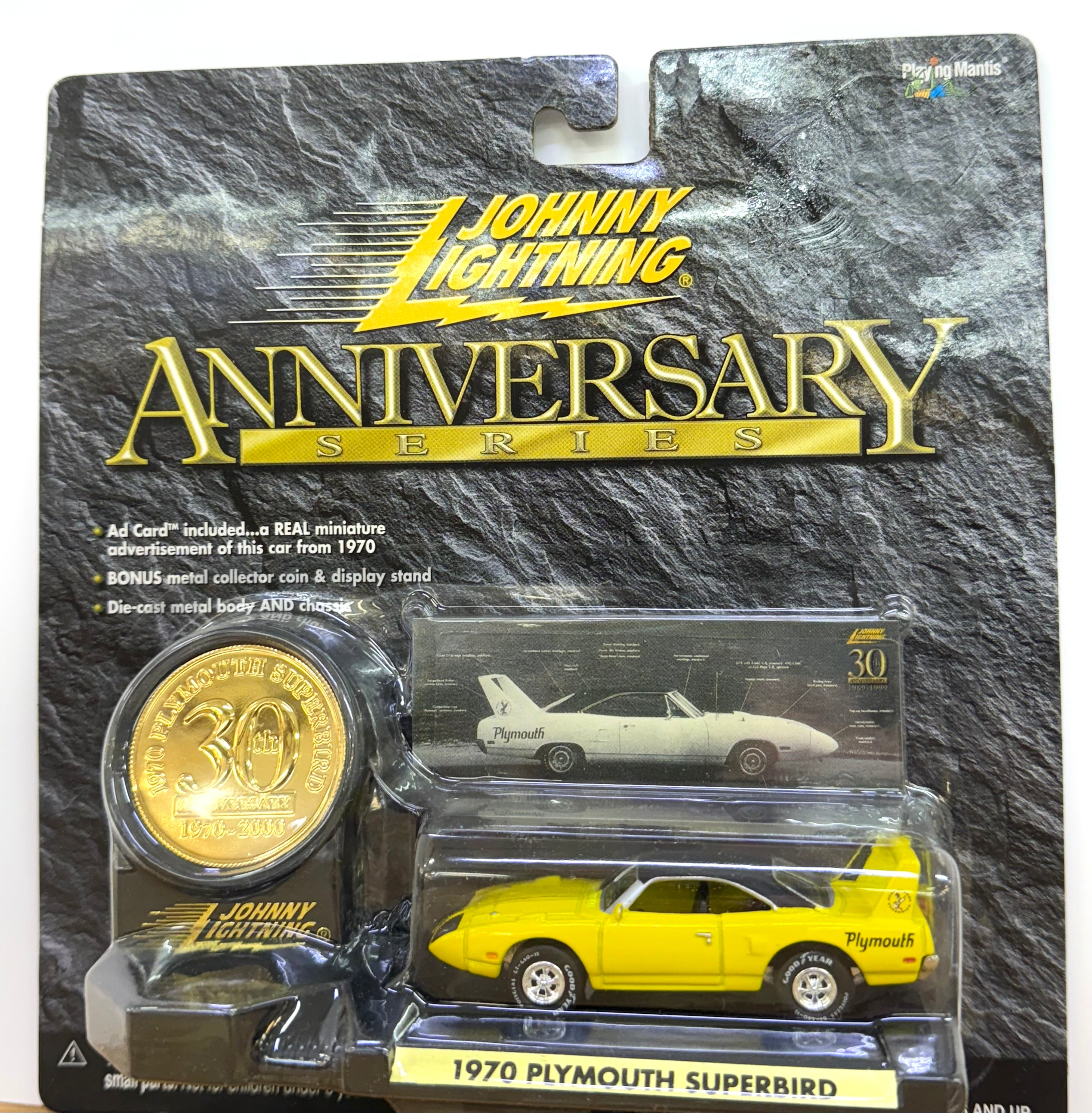 1970 Plymouth Superbird Johnny Lightning 30th Anniversary Series