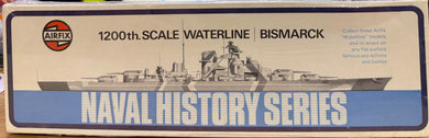 Battleship Bismarck 1/1200 1974 ISSUE