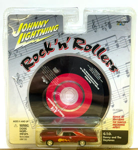 1967 Pontiac GTO - Johnny Lightning Rock N Rollers includes single CD of Little GTO by Ronny and the Daytonas