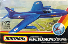 Load image into Gallery viewer, Hawker Hunter T.Mk.7 'Blue Diamonds' RAF 92 Sqdn Display Team 1/72 1983 ISSUE
