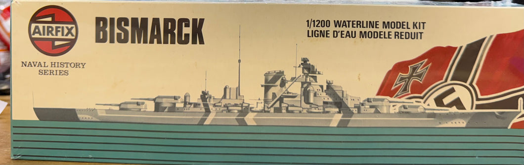 Battleship Bismarck 1/1200 1976 ISSUE