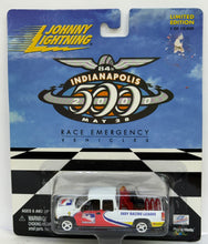 Load image into Gallery viewer, 2000 Chevy Silverado Extended Cab JOHNNY LIGHTNING 84th Indianapolis 500 Race Emergency Vehicles