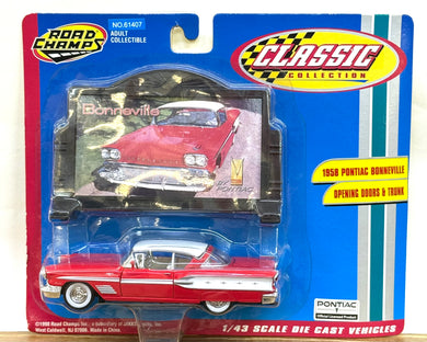 1958 Pontiac Bonneville, 1/43 Opening Doors & Trunk
