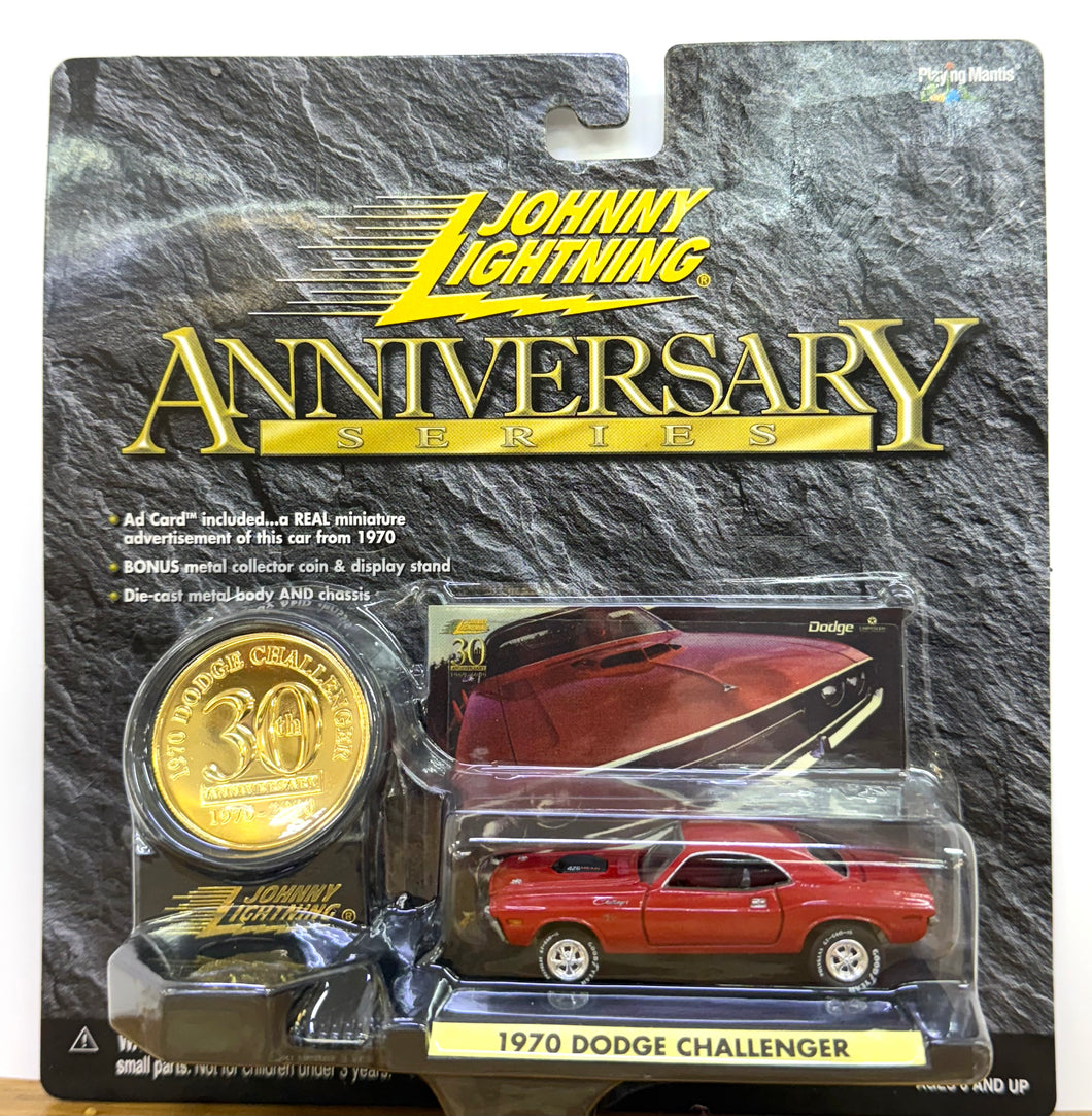 1970 Dodge Challenger Johnny Lightning 30th Anniversary Series