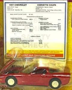 1997 Corvette Coupe by Racing Champions 50th Corvette Anniversary Collection