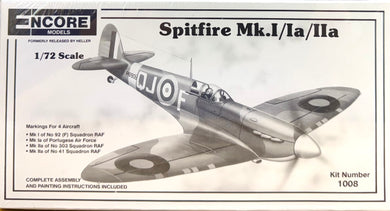 Spitfire Mk.I/Ia/IIA, 1/72