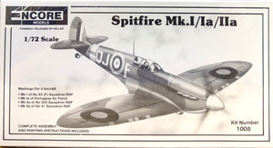 Spitfire Mk.I/Ia/IIA, 1/72