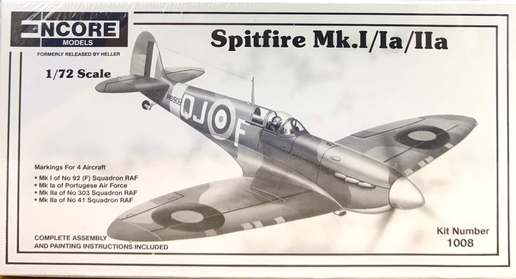 Spitfire Mk.I/Ia/IIA, 1/72
