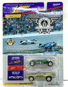 1969 Winner - Mario Andretti  1969 Pace Car Chevy Camaro  Indianapolis 500 Champions (Limited)
