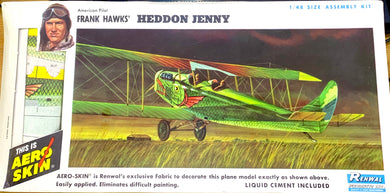 JN-4 Heddon Jenny Barnstormer, 1/48 1967 ISSUE Aero-Skin kit