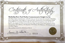 Load image into Gallery viewer, PEARL HARBOR BATTLESHIP ROW** 7-Car Set N Scale