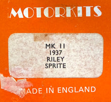 Load image into Gallery viewer, 1937 Riley Sprite 1/43 White Metal Kit, Made in England