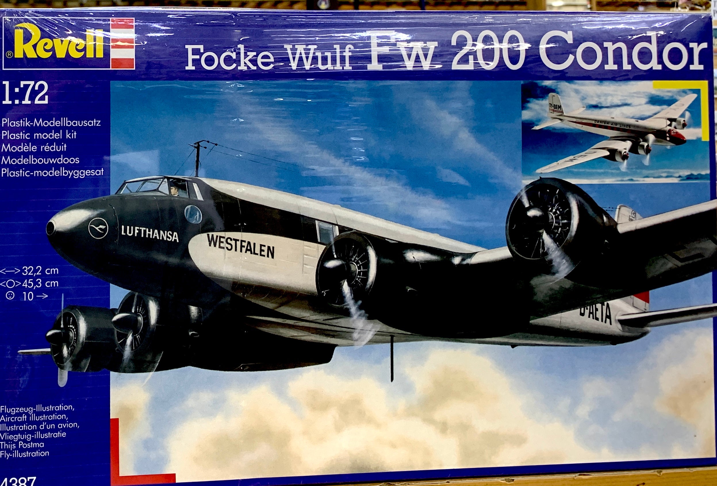 Focke Wulf Fw 200 Condor, 1/72 1991 ISSUE – J-BarHobbies