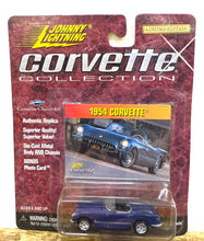 Load image into Gallery viewer, 1954 Corvette (Blue) - Johnny Lightning - Corvette Collection