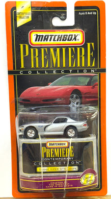 Dodge Viper GTS Coupe 1/58 Matchbox Premiere Contemporary Collection
