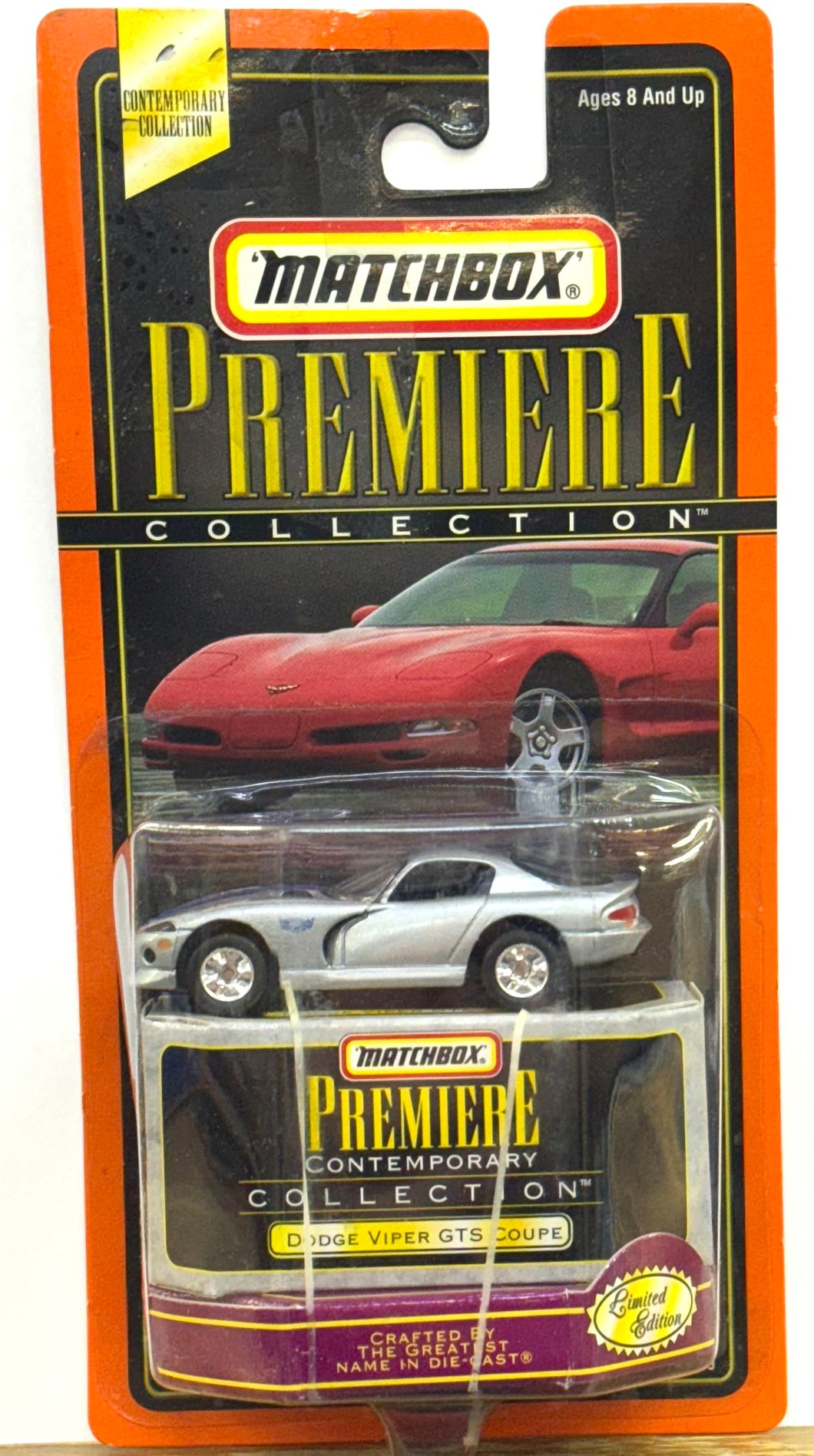 Dodge Viper GTS Coupe 1/58 Matchbox Premiere Contemporary Collection